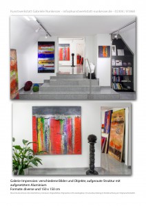 Galerie-Impression: verschiedene Bilder und Objekte